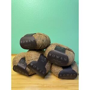 6x Rowan Felted Tweed Wool/Alpaca/Viscose Yarn Shade 175 Cinnamon 50 gram skein